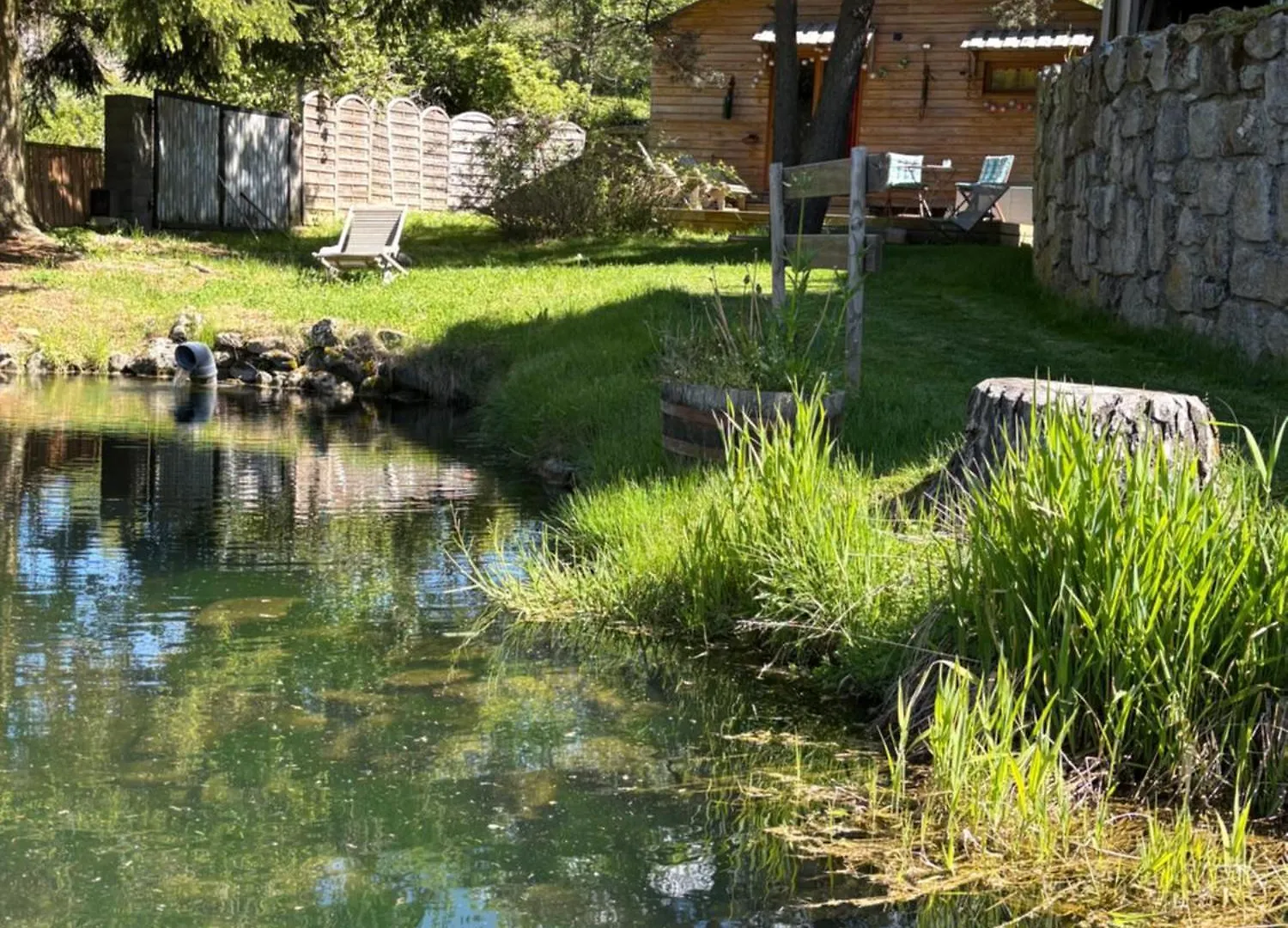 Chalet Grenouille Domaine De La Mamounette Champclause Σπίτι διακοπών